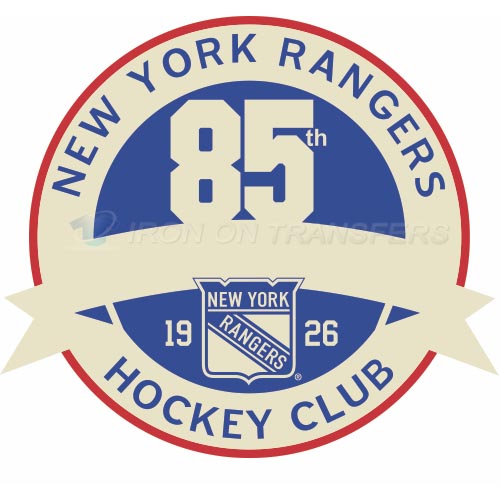 New York Rangers Iron-on Stickers (Heat Transfers)NO.244